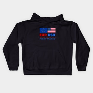 Eurusd Forex Trading Kids Hoodie